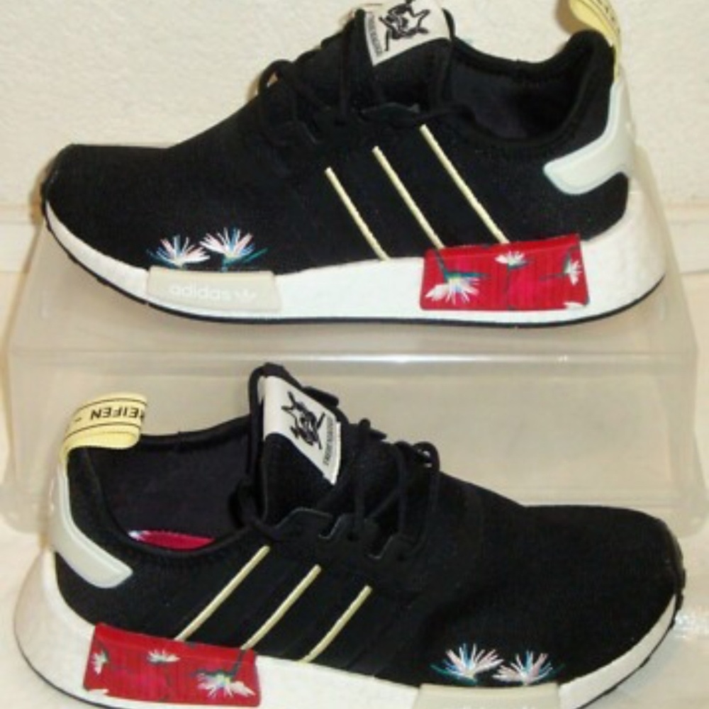 Adidas NMD R1 TM Black Thene Magugu Woman Lady Female 10 Running Shoes